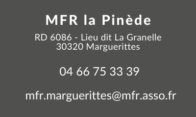 MFR La Pinède à Marguerittes